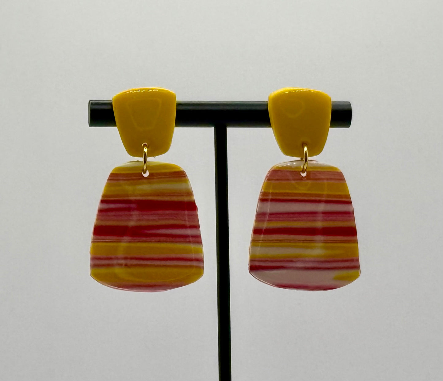 KC Chiefs Striped Squares