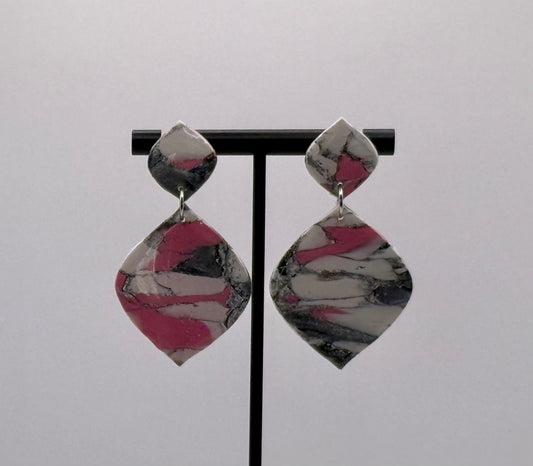 Pink Marble Diamonds
