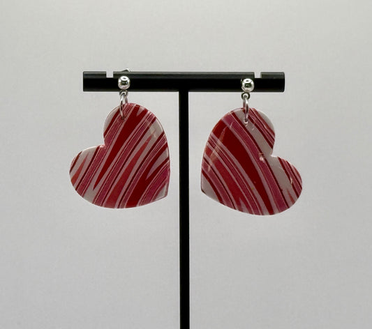 Pink Stripe - Hearts
