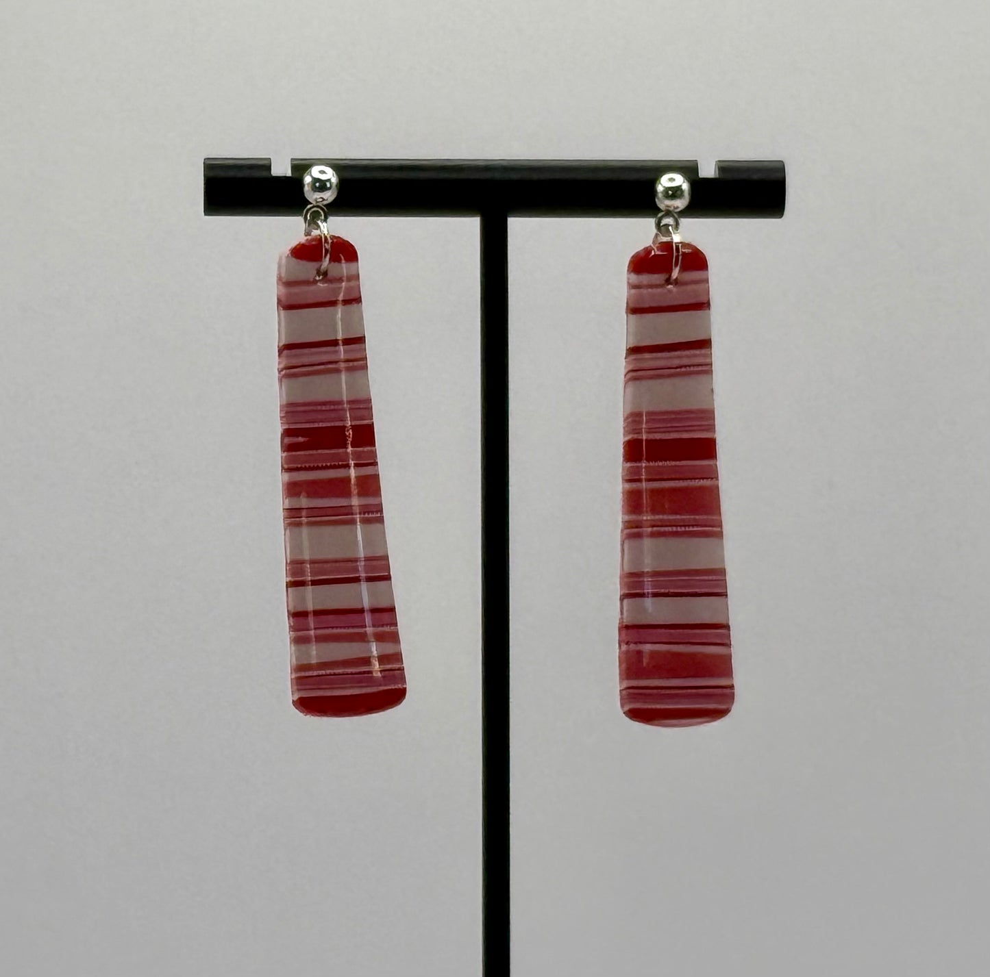 Pink Stripe - Teardrops