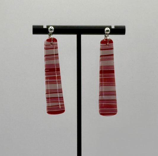 Pink Stripe - Teardrops