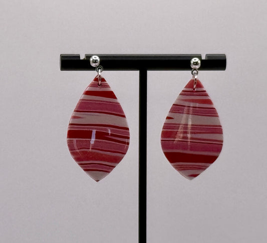Pink Stripe - Oval