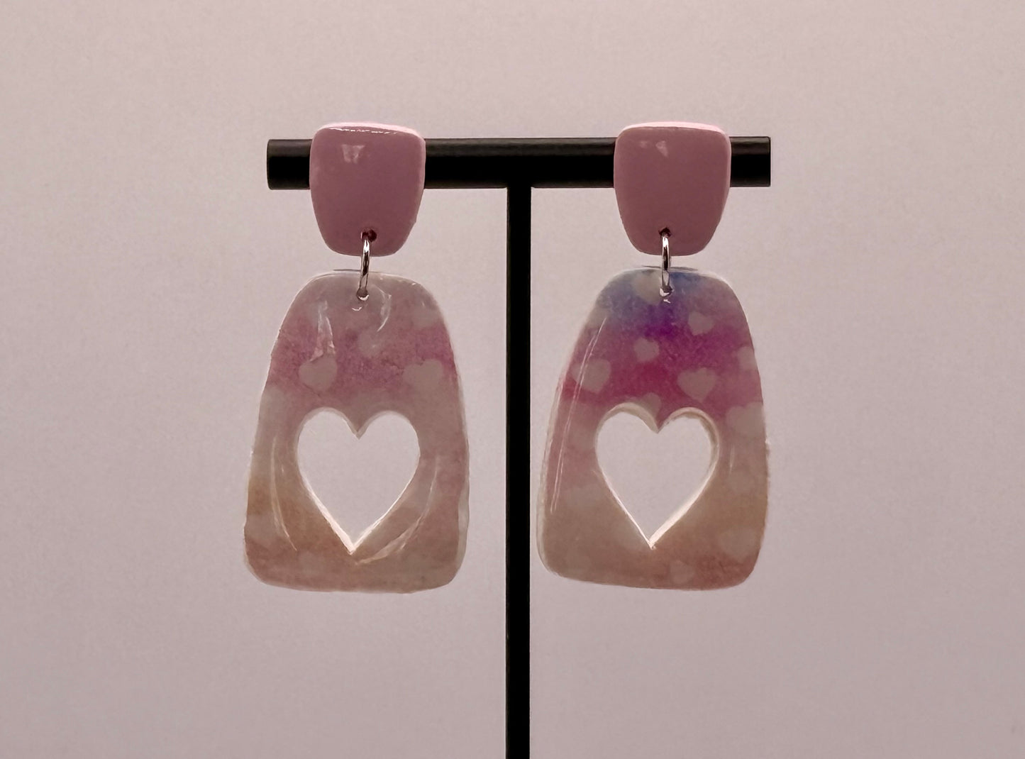 Watercolor Hearts - Heart Cut Out