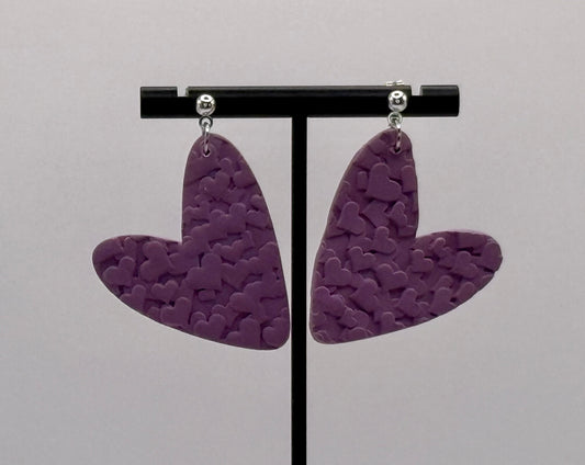 Galentine’s Boho Heart - Purple